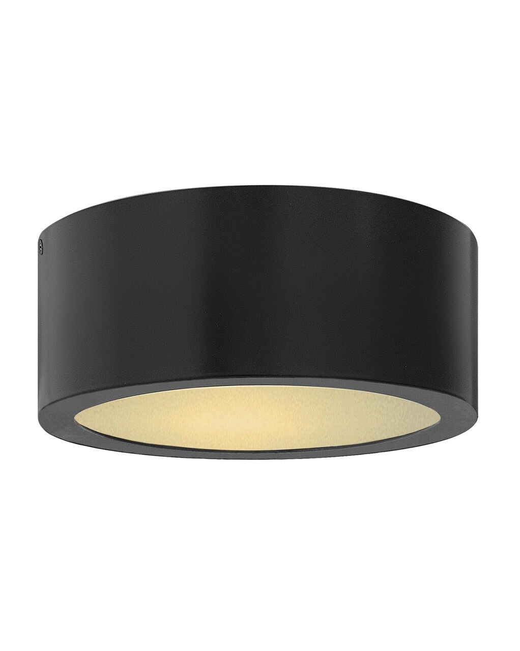 Luna 1665SK - Small Flush Mount - Bllack