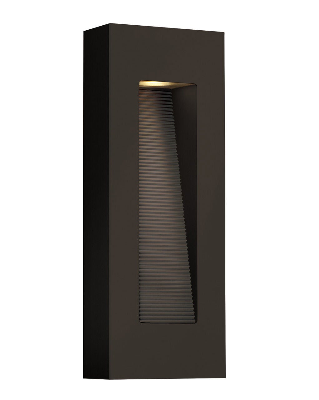 Luna 1668BZ-LED - Medium Wall Mount Lantern - Bronze