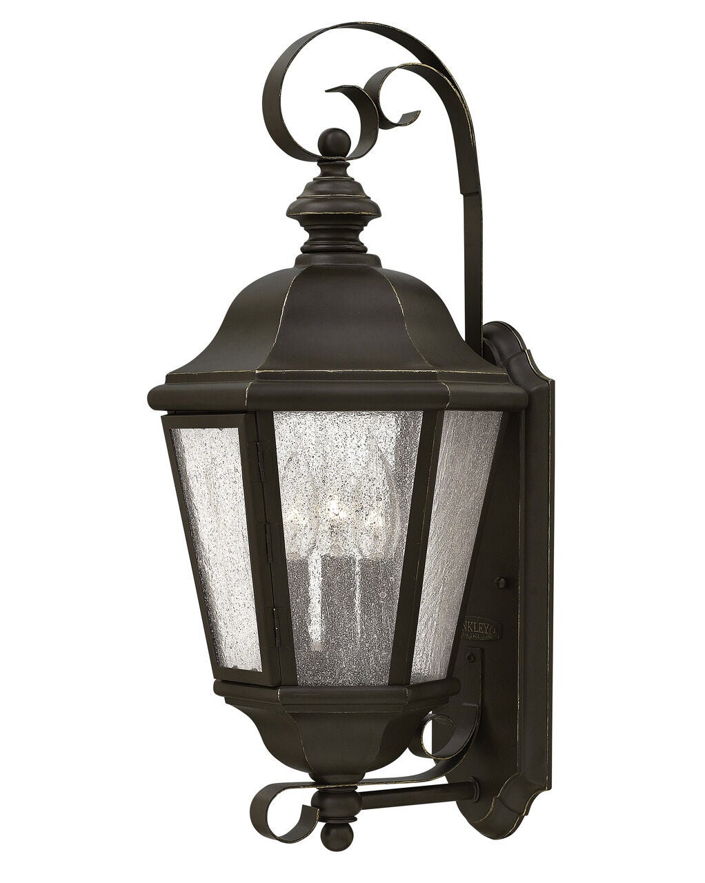 Edgewater 1670OZ-LL - Large Wall Mount Lantern - Oil Rubbed Bronze