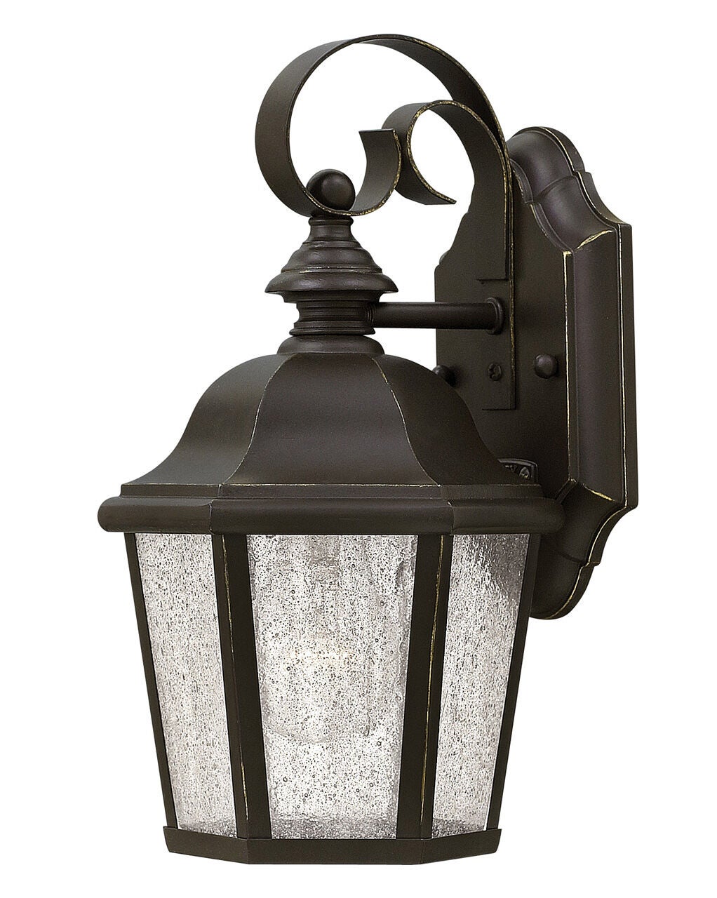 Edgewater 1674OZ - Small Wall Mount Lantern - Oil Rubbed Bronze