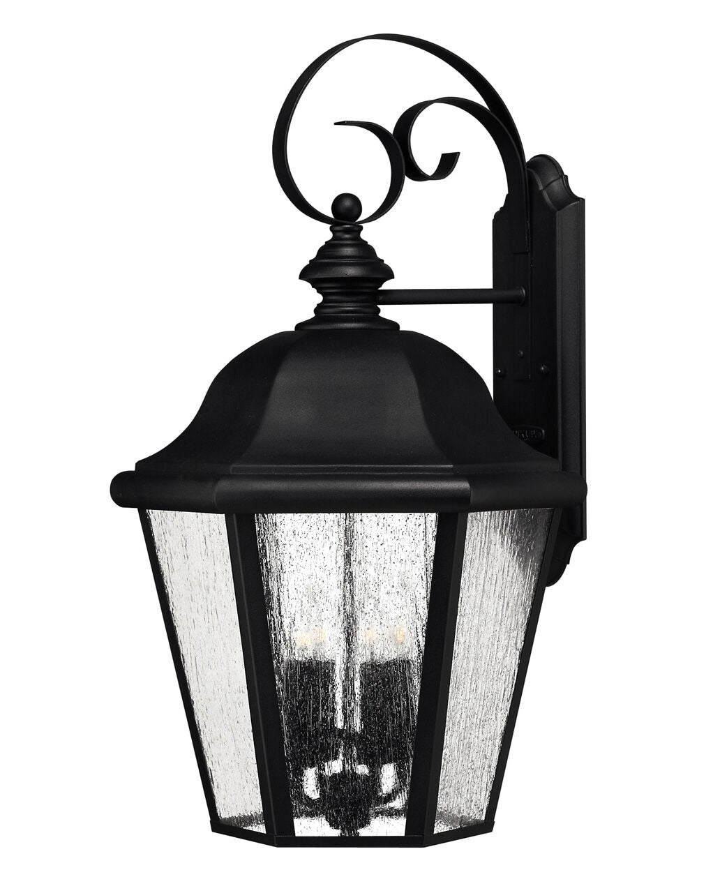 Edgewater 1675BK-LL Extra Large Wall Mount Lantern - Black