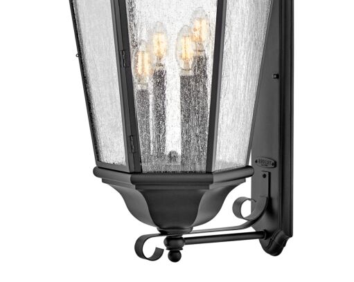 Edgewater 1679BK New Extra Large Wall Mount Lantern - Black