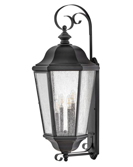 Edgewater 1679BK New Extra Large Wall Mount Lantern - Black