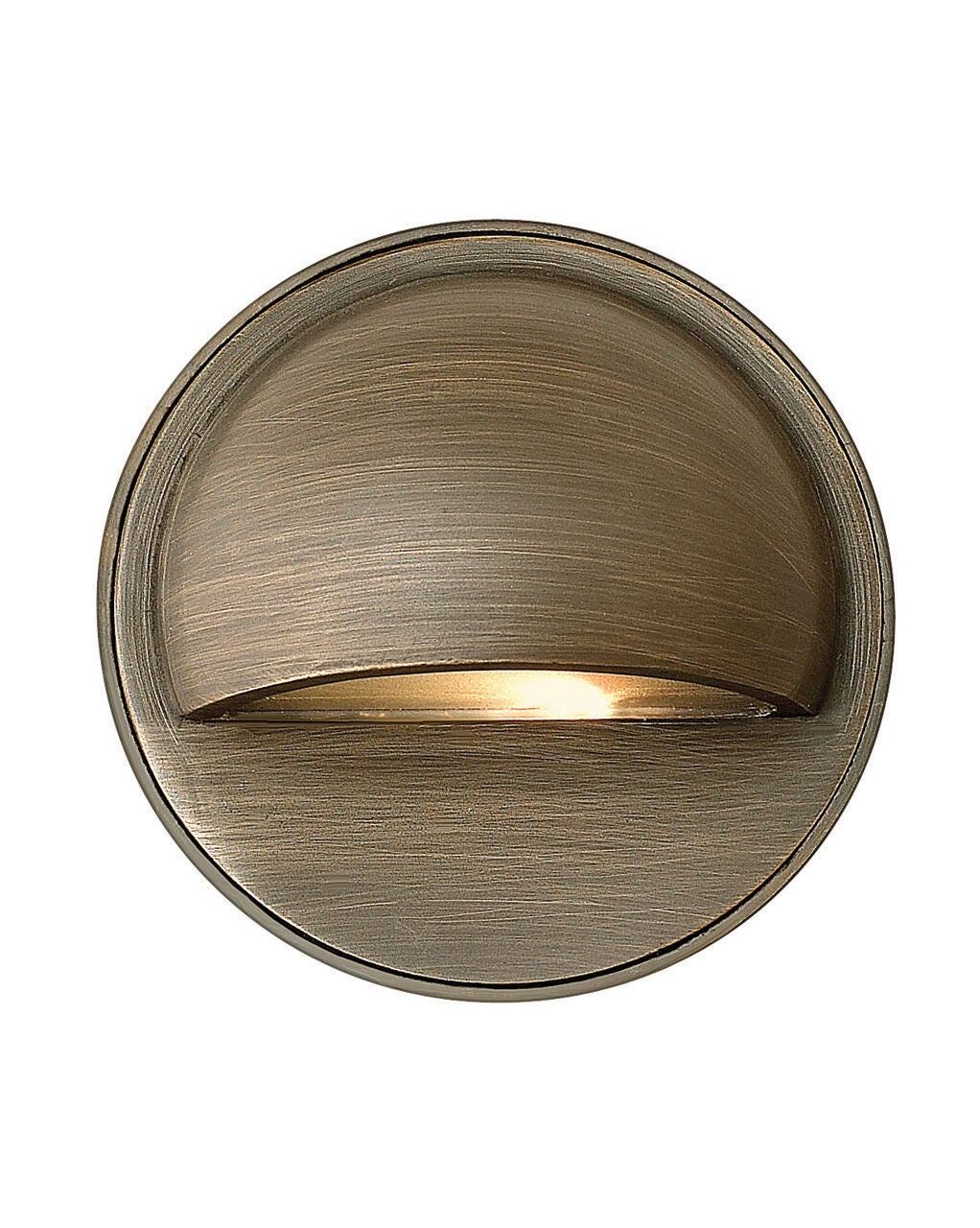 16801MZ-LL - 12V Round Eyebrow Deck Sconce - Bronze