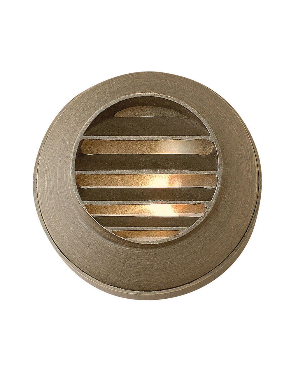 16804MZ-LL - 12V Round Louvered Deck Sconce - Bronze