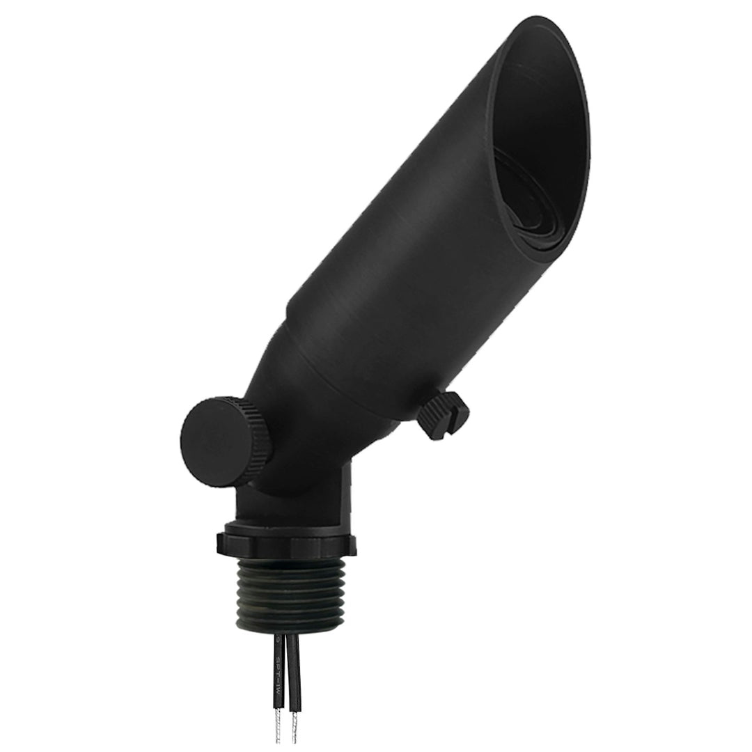 Landscape Bullet Light - Small Body, 12V - Brass Black