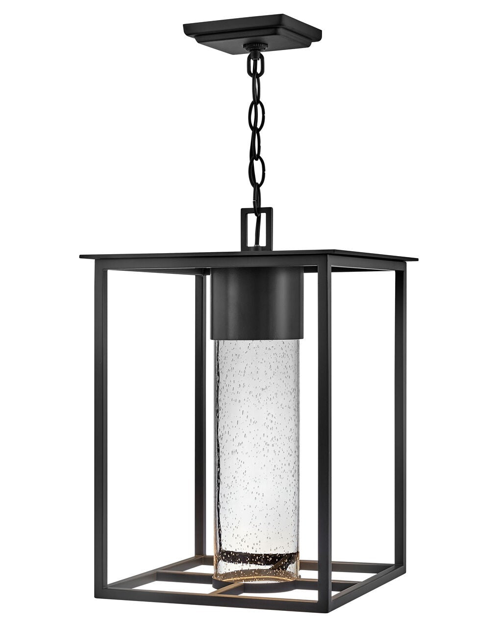 Coen 17022BK-LL - Medium Hanging Lantern - Black