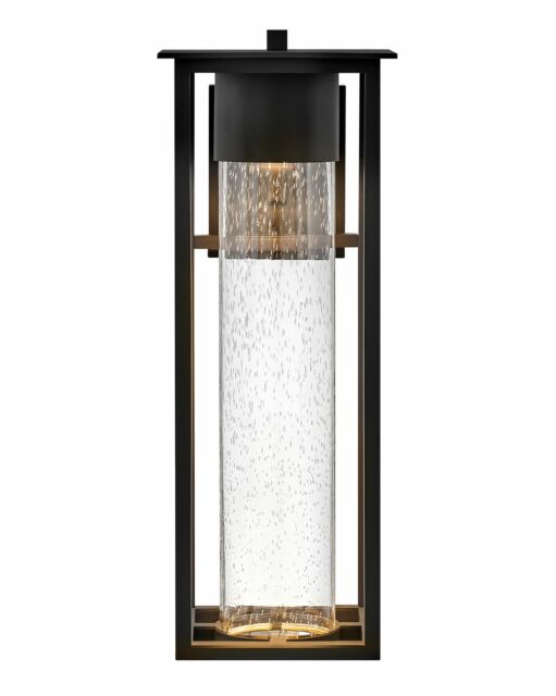 Coen 17025BK-LL Large Wall Mount Lantern - Black