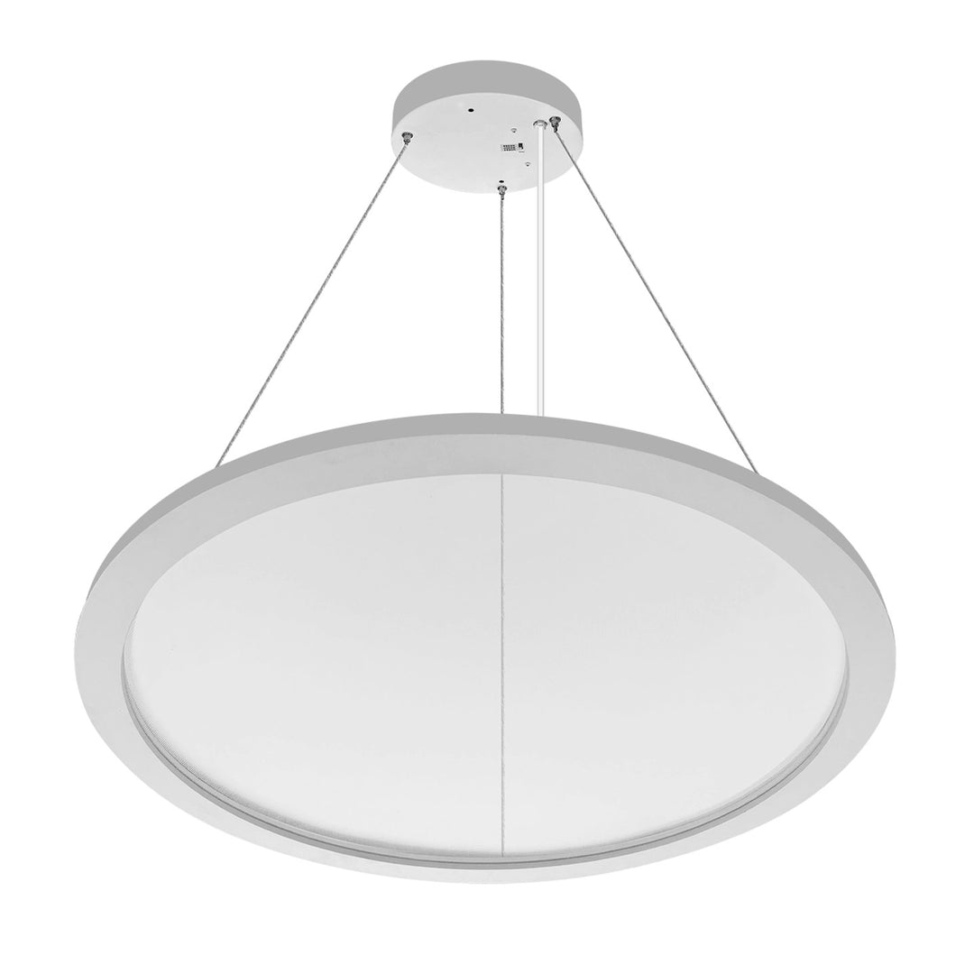 ARCY-LINE: Architectural Circular 23" Suspended Up/Down Light 3-CCT Selectable 50W - White