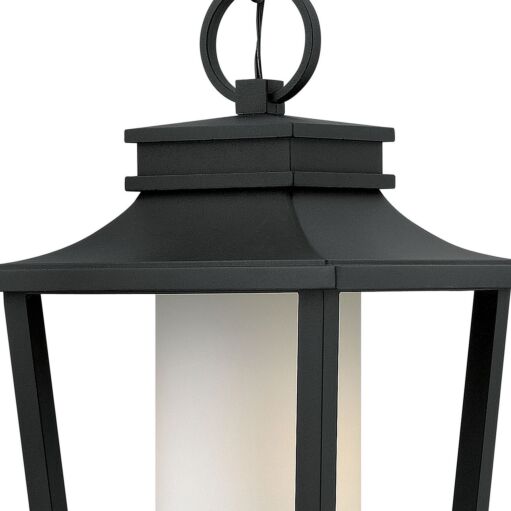 Sullivan 1742BK Medium Hanging Lantern - Black