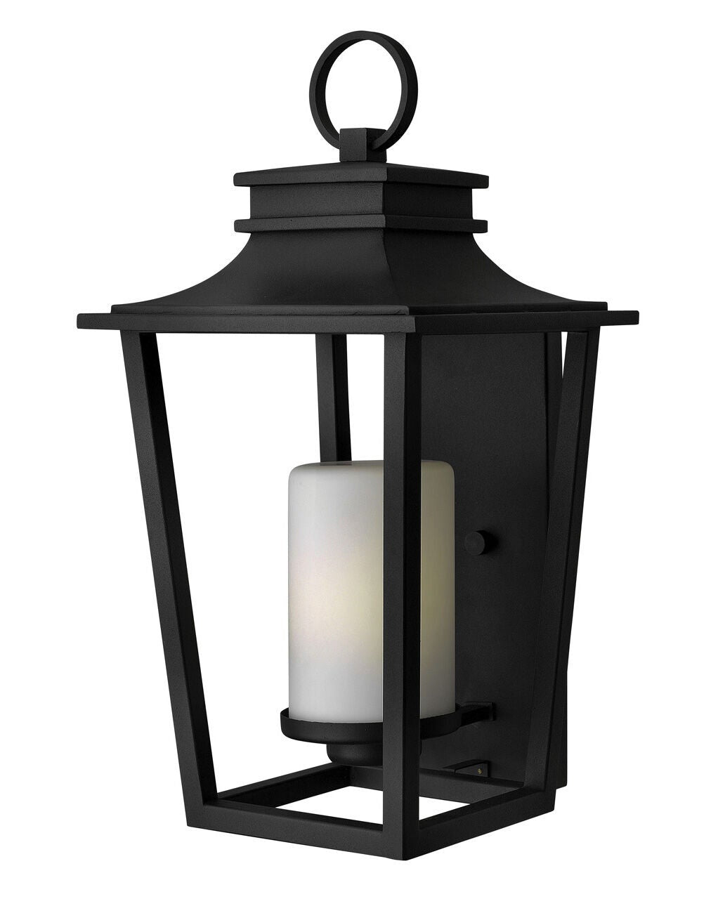 Sullivan 1745BK - Medium Wall Mount Lantern -  Black