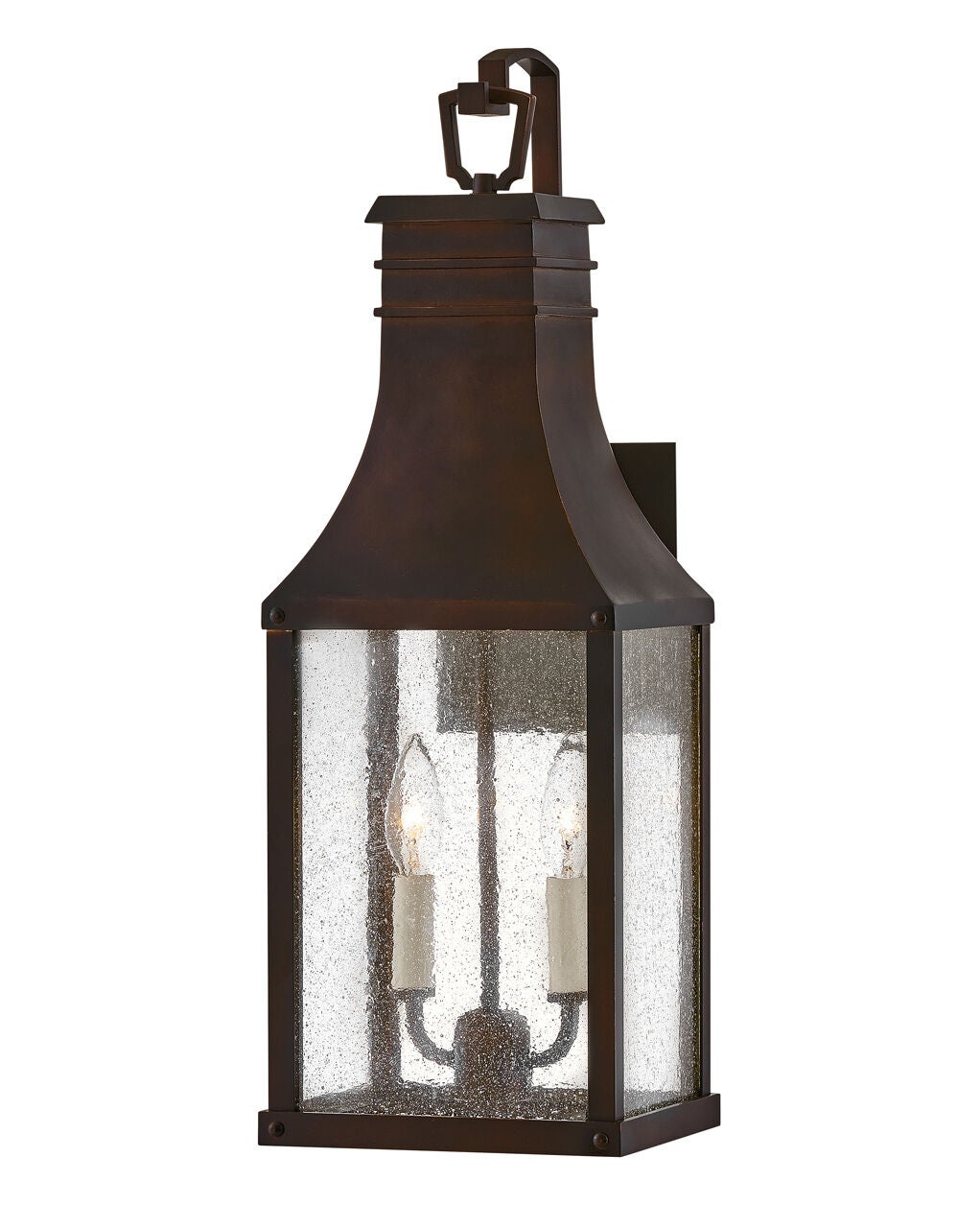 Beacon Hill 17464BLC - Large Wall Mount Lantern - Black