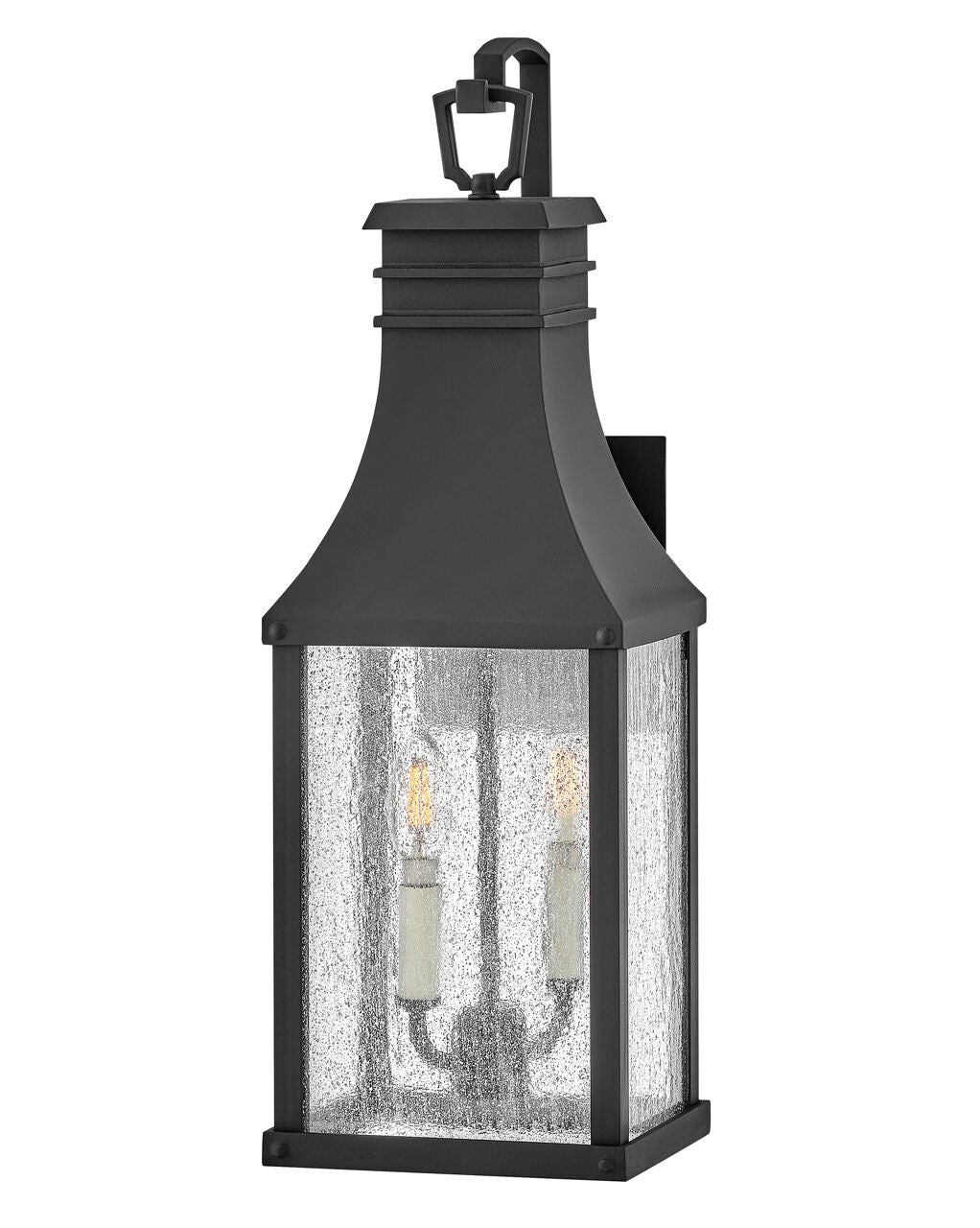 Beacon Hill 17464MB - Large Wall Mount Lantern - Black