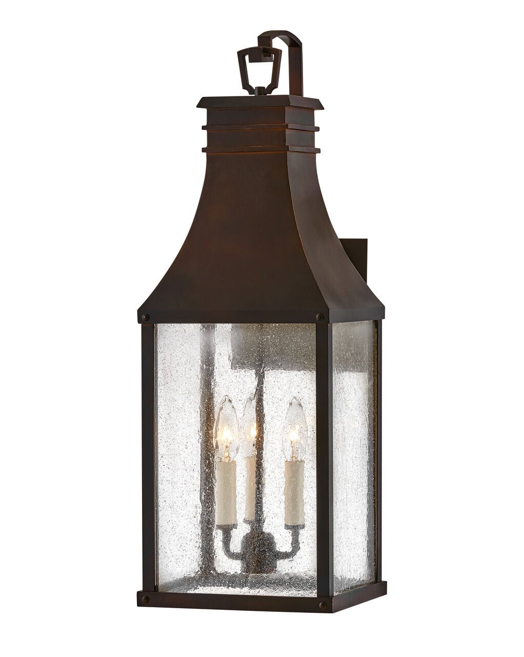 Beacon Hill 17465BLC Large Wall Mount Lantern - Copper