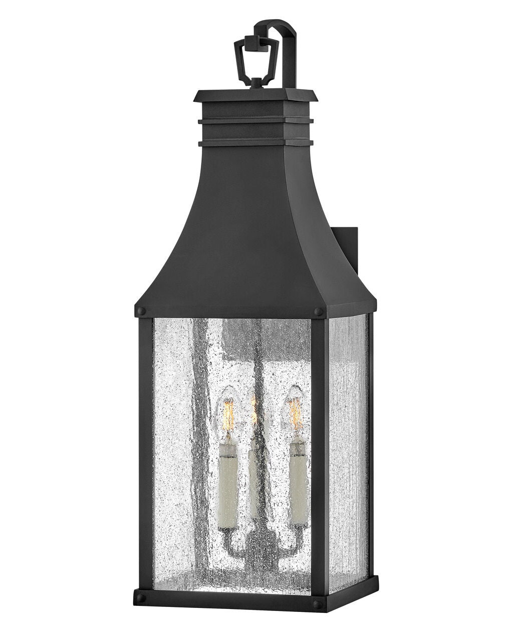 Beacon Hill 17465MB Large Wall Mount Lantern - Black