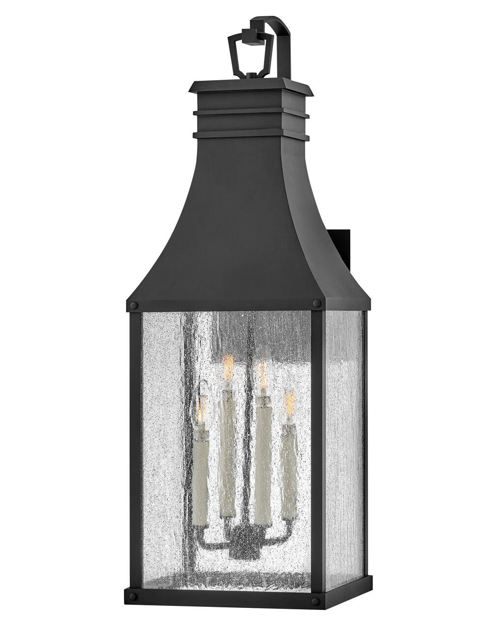 Beacon Hill 17468MB - Extra Large Wall Mount Lantern - Black