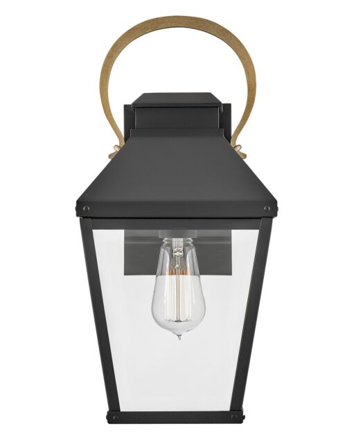 Dawson 17500BK Medium Wall Mount Lantern - Black