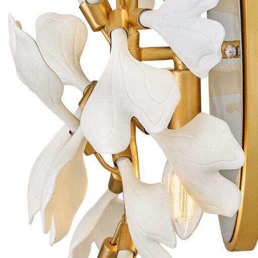 Audra FR41930DG Medium Two Light Sconce - Gold