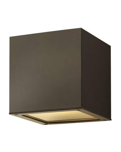 Kube 1769BZ - Small Up/Down Light Wall Mount Lantern - Bronze