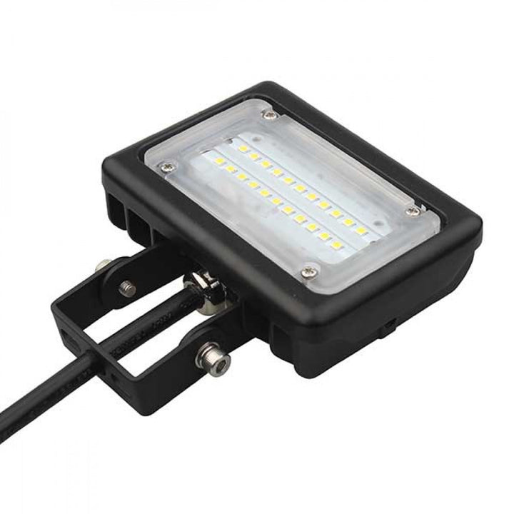 Richee Lighting - Slim Knuckle Mount Flood Light, 15W, 4000K - Bronze