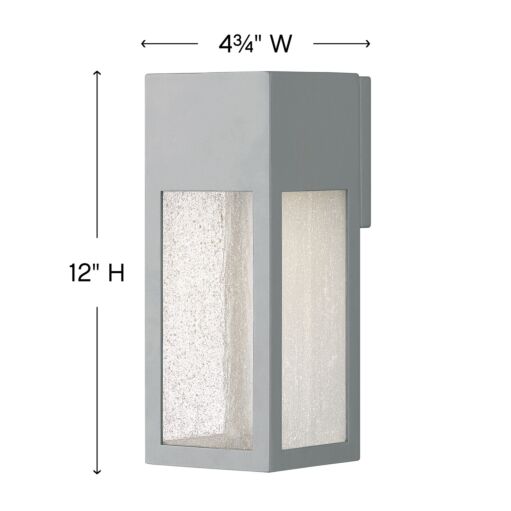 Rook 1784TT-LL - Medium Wall Mount Lantern - Grey