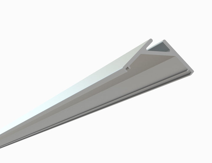 LED Channel - 964ASL - Slimline Corner Surface, 10 ft - Silver