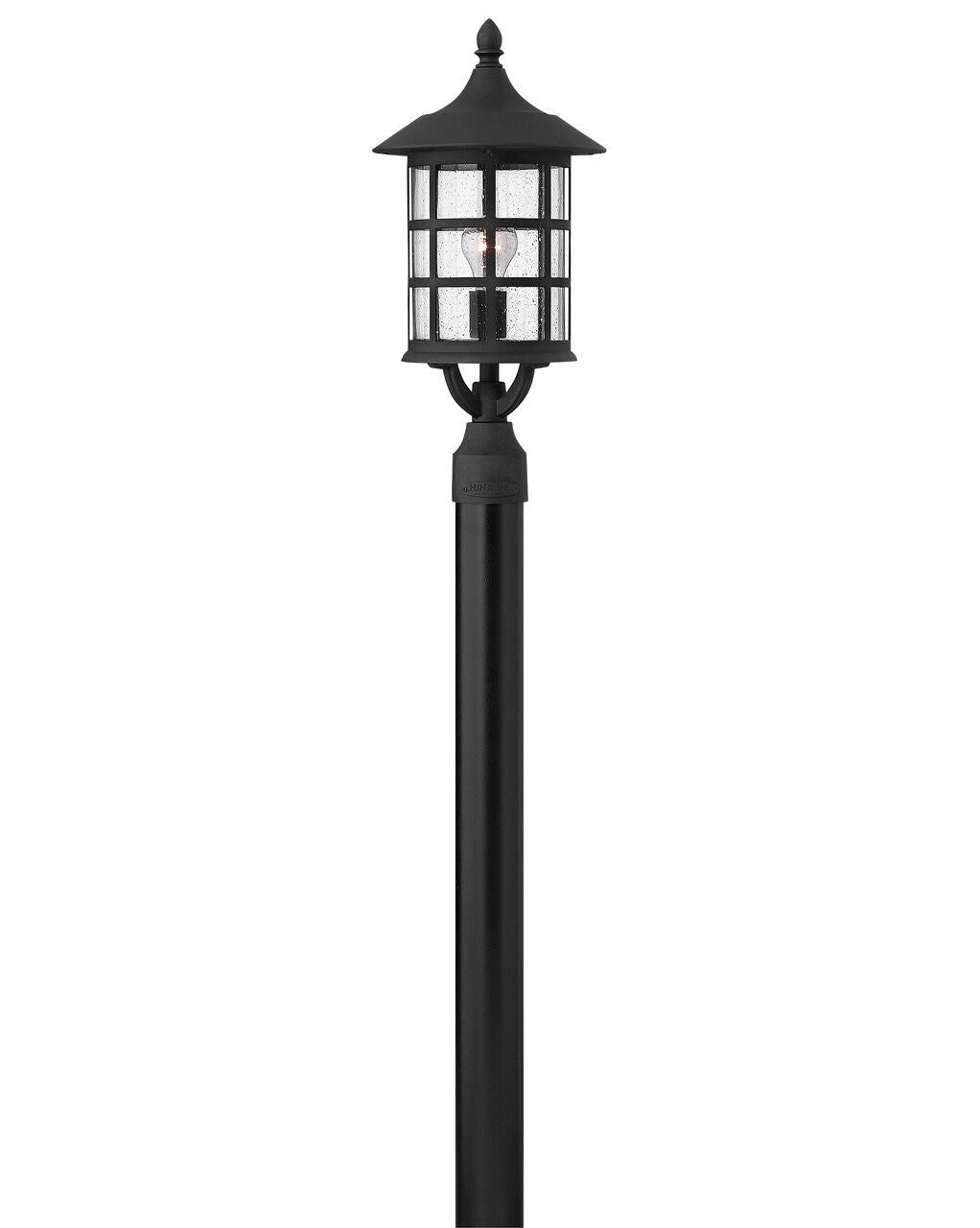 Freeport 1801BK - Large Post Top or Pier Mount Lantern - Black