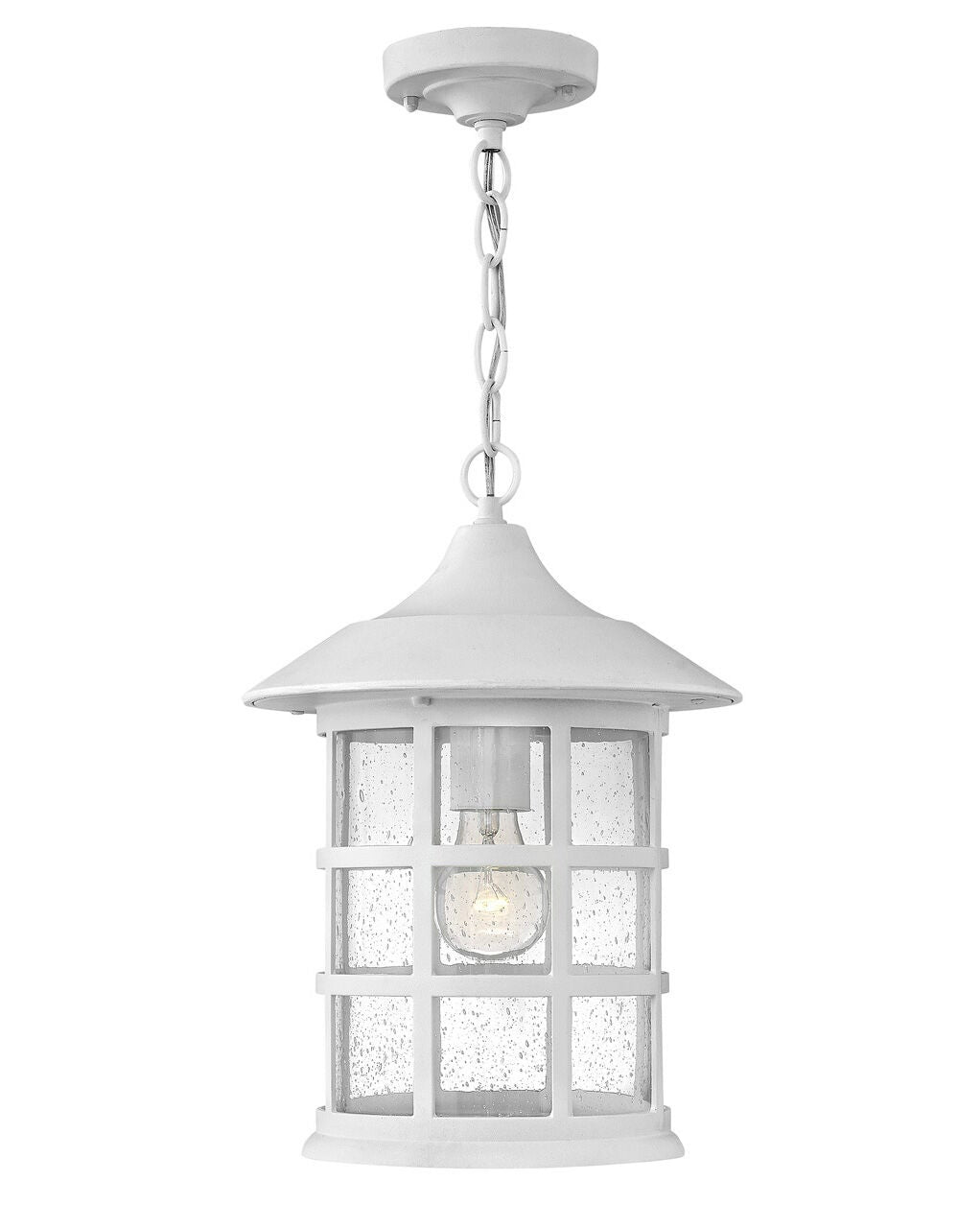 Freeport 1802CW - Large Hanging Lantern - White