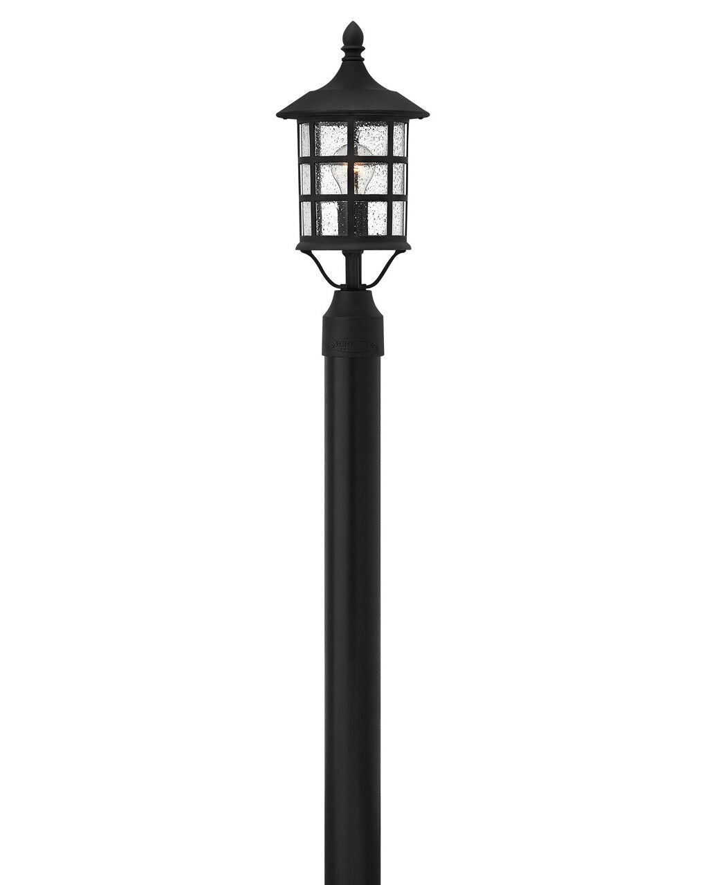 Freeport 1807BK - Medium Post or Pier Mount Lantern - Black