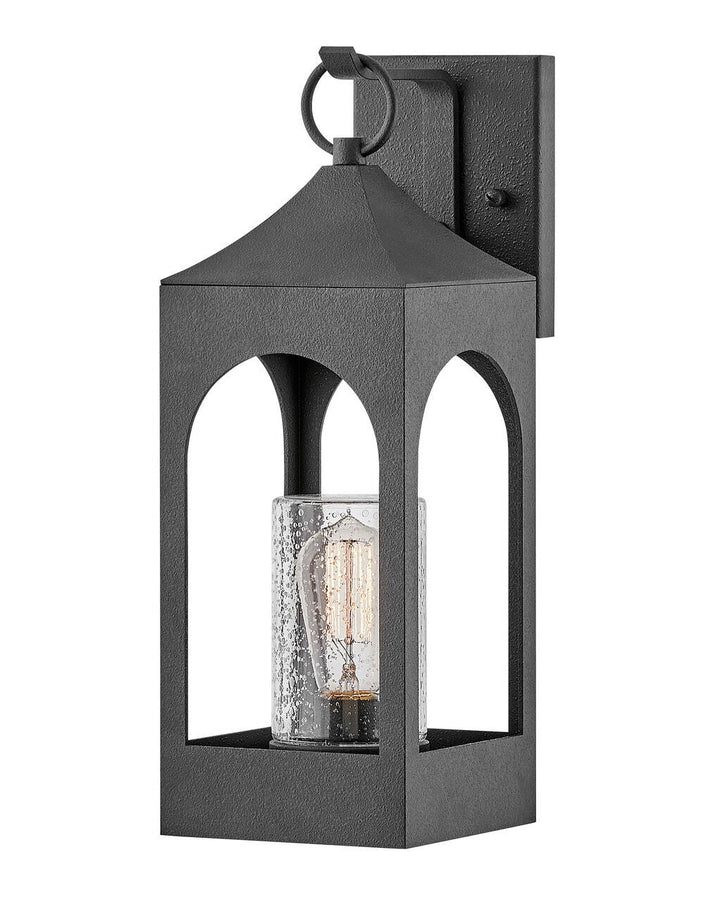 Amina 18080DSZ - Medium Wall Mount Lantern - Grey