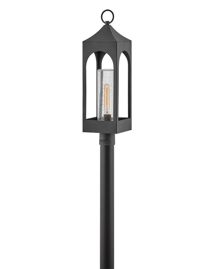 Amina 18081DSZ - Large Post Top or Pier Mount Lantern - Grey