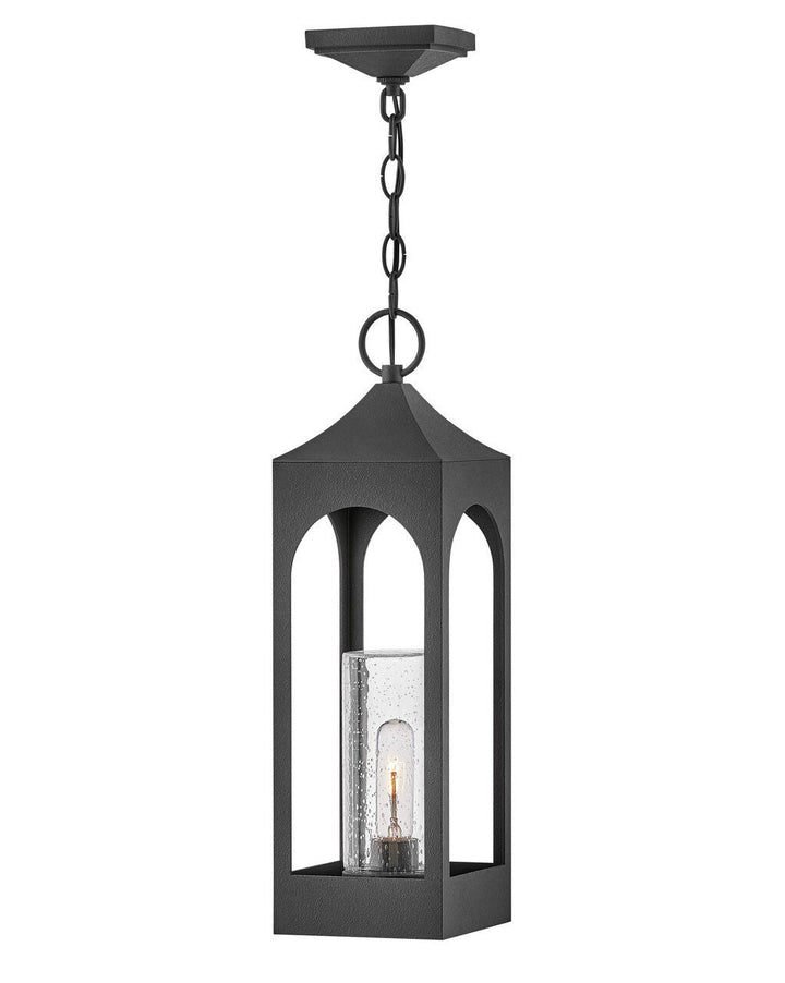 Amina 18082DSZ - Medium Hanging Lantern - Grey