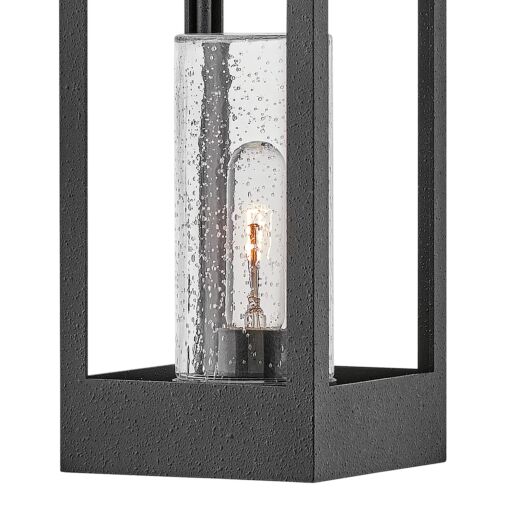 Amina 18084DSZ - Large Wall Mount Lantern - Grey