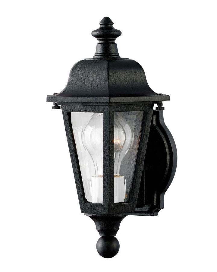 Manor House 1819BK Small Wall Mount Lantern - Black