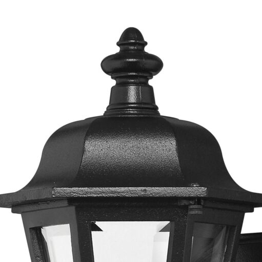 Manor House 1819BK Small Wall Mount Lantern - Black