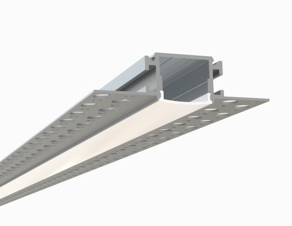 LED Channel - 620ASL - Trimless Mud-In, 8 ft - Silver