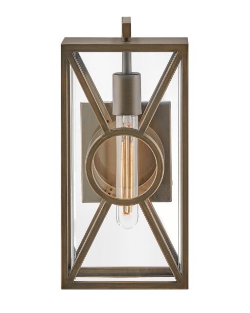 Brixton 18370BU Medium Wall Mount Lantern - Brobze