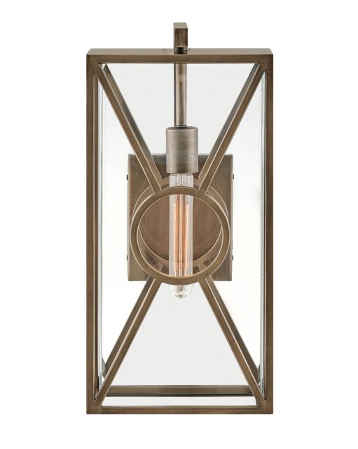 Brixton 18374BU - Medium Wall Mount Lantern - Bronze