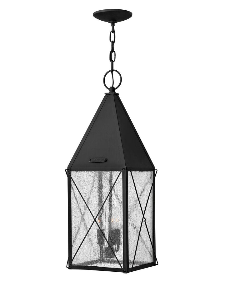 York 1842BK - Large Hanging Lantern - Black