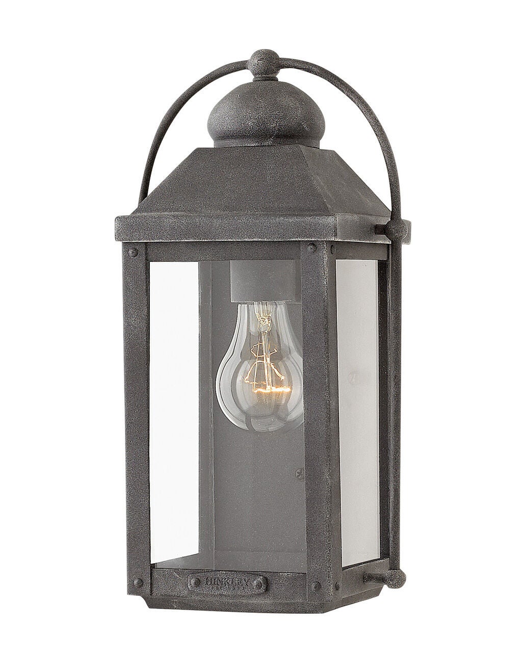 Anchorage 1850DZ-LL - Small Wall Mount Lantern - Grey