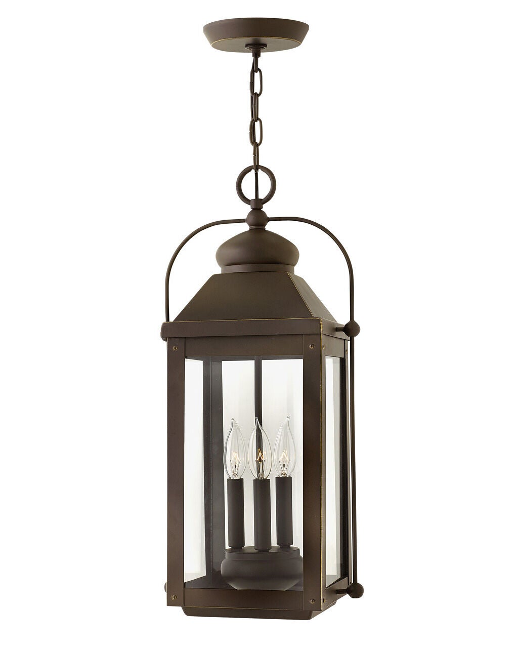 Anchorage 1852LZ-LL - Large Hanging Lantern - Bronze