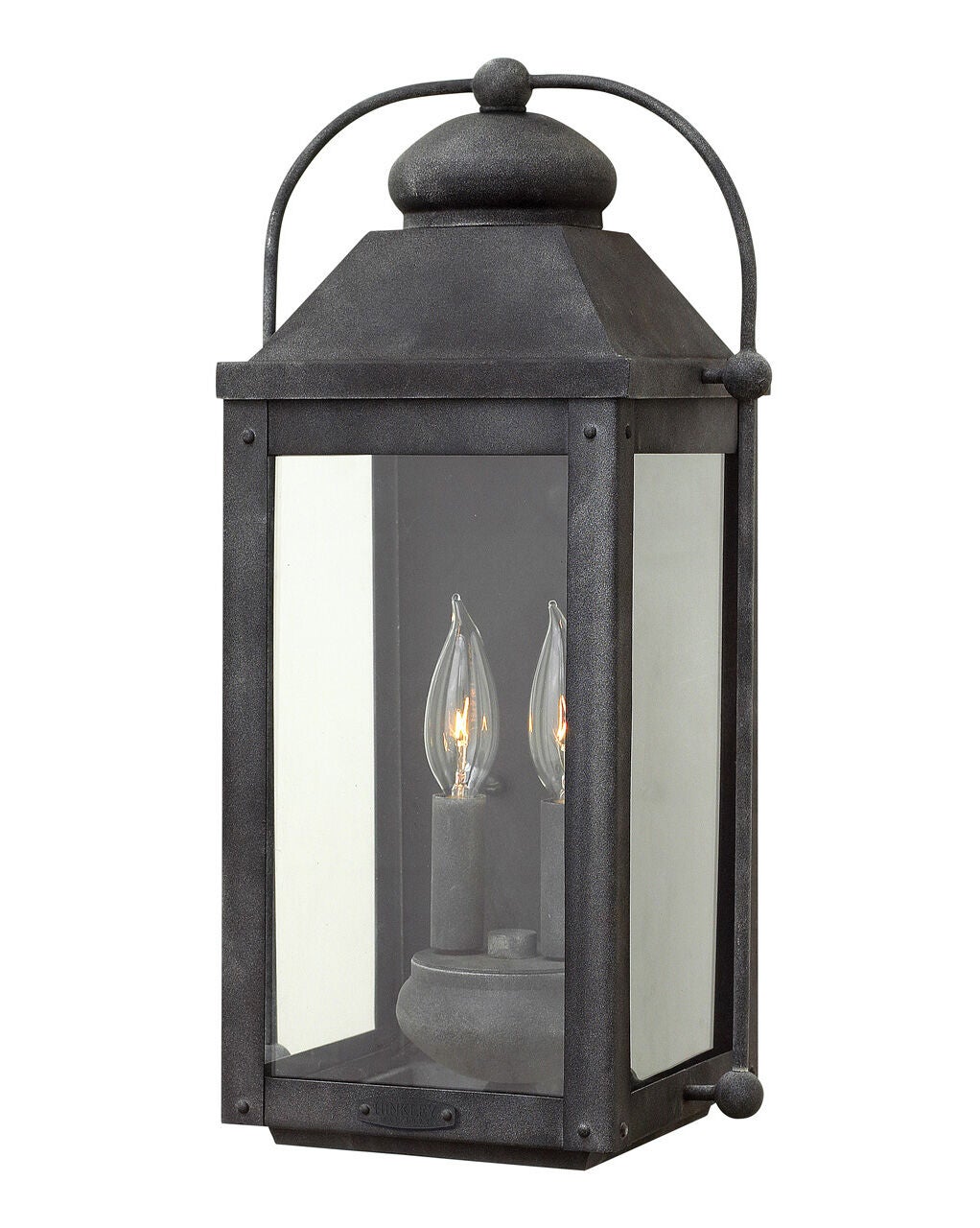 Anchorage 1854DZ-LL - Medium Wall Mount Lantern - Grey