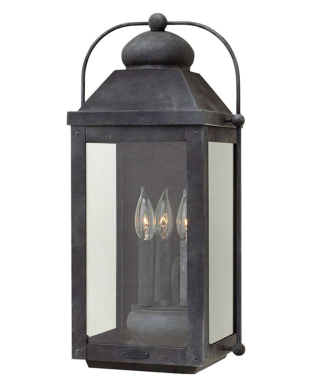 Anchorage 1855DZ - Large Wall Mount Lantern - Grey