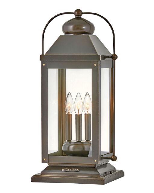 Anchorage 1857LZ-LV - Large Pier Mount Lantern 12v - Bronze