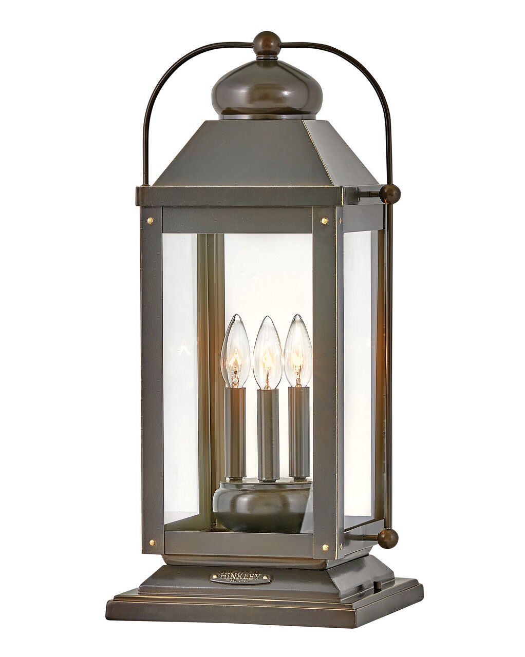 Anchorage 1857LZ - Large Pier Mount Lantern - Bronze