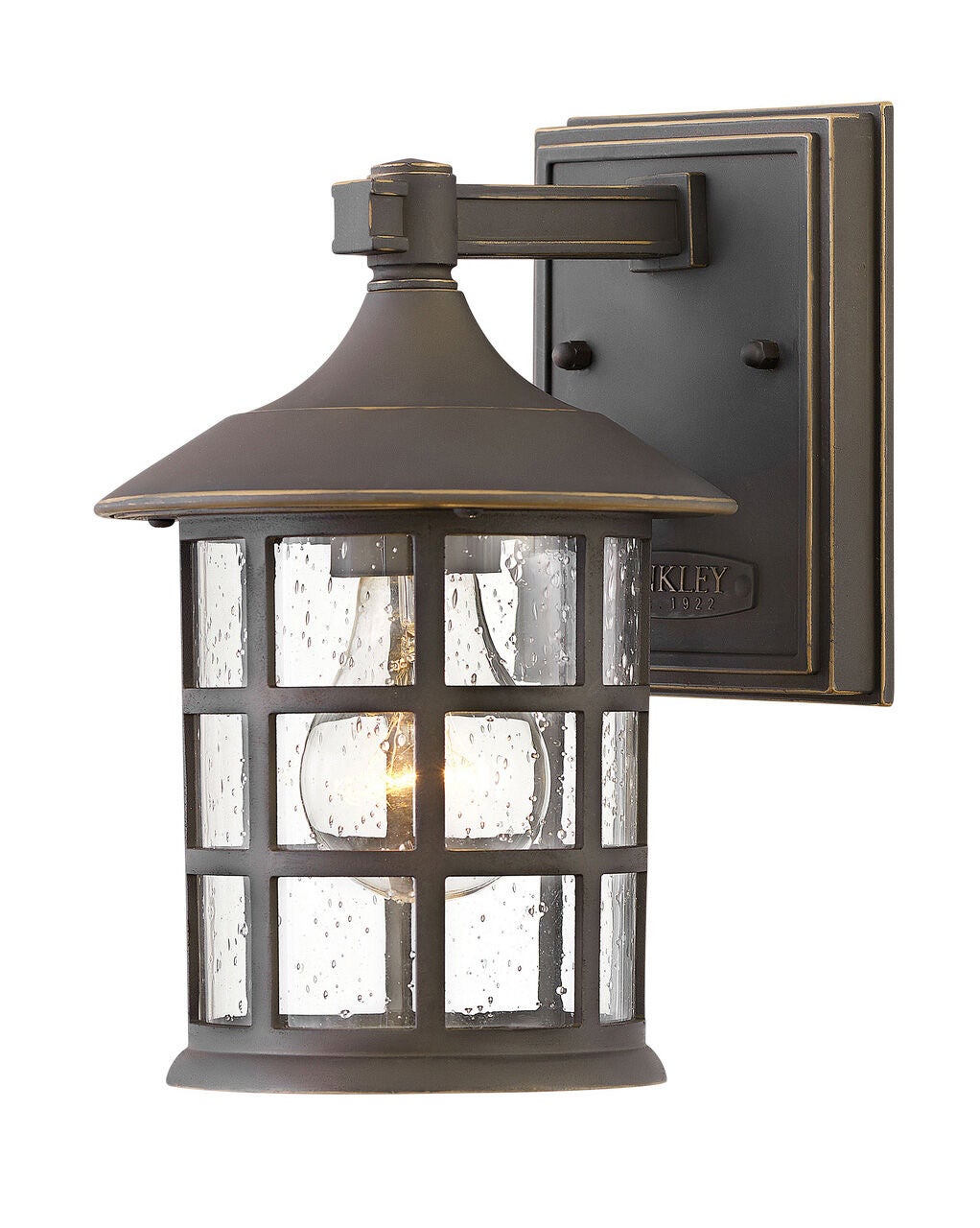 Freeport Coastal Elements 1860OZ - Small Wall Mount Lantern - Oil Rubbed Bronze