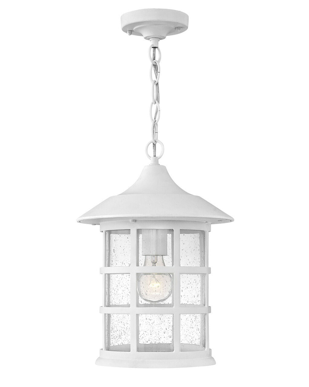 Freeport Coastal Elements 1862TW - Medium Hanging Lantern - White