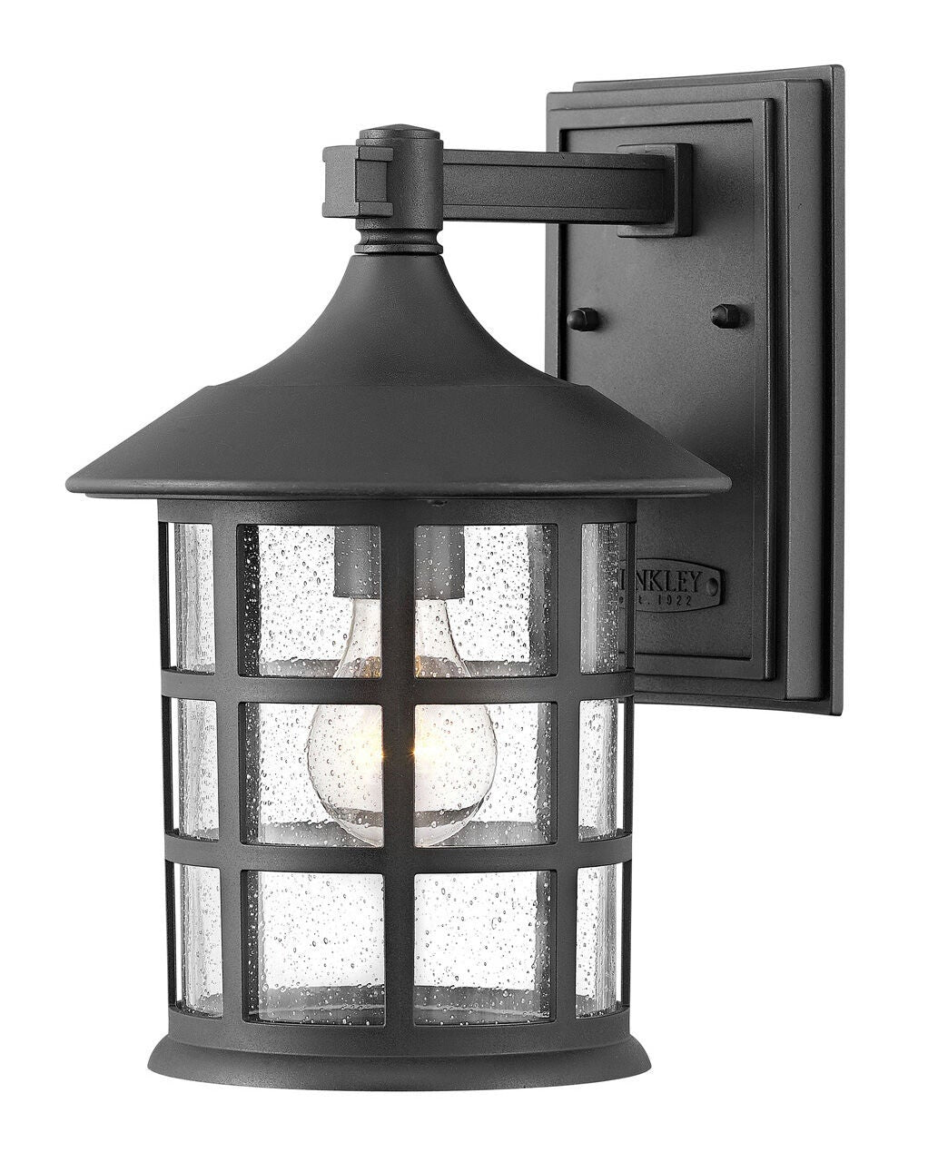 Freeport Coastal Elements 1864TK - Medium Wall Mount Lantern - Black