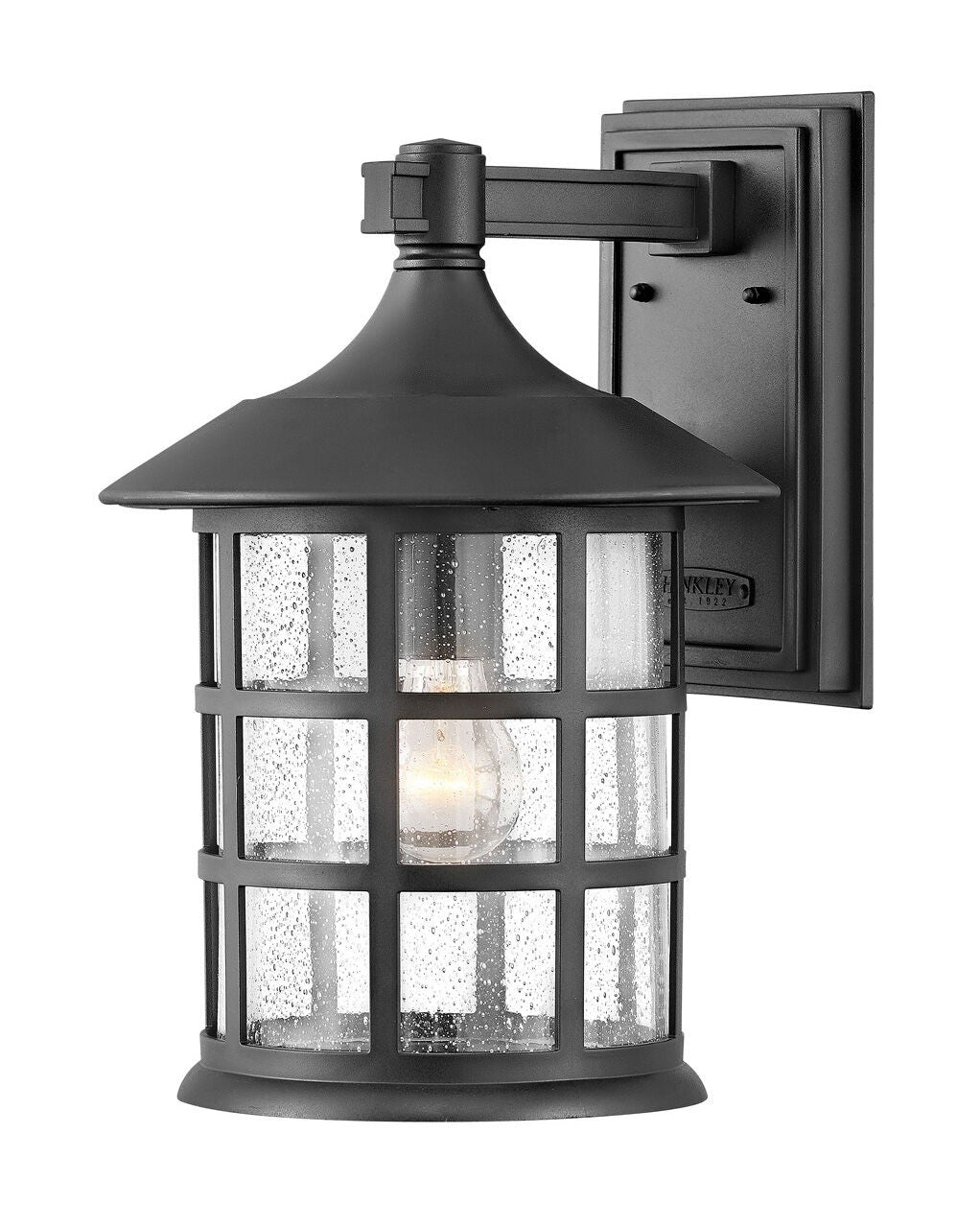 Freeport Coastal Elements 1865TK - Large Wall Mount Lantern - Black