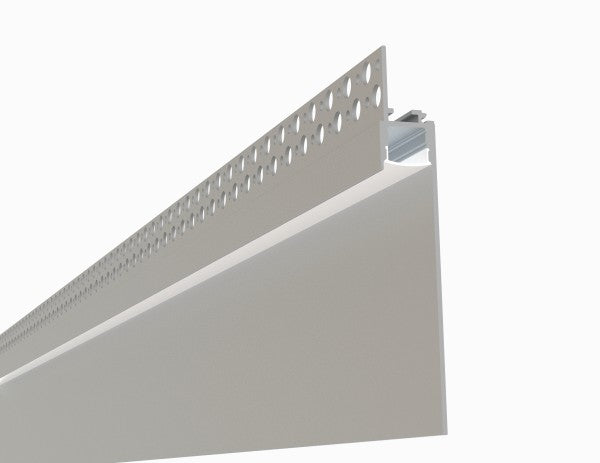 LED Channel - 650ASL - Trimless Mud-In, 8 ft - Silver